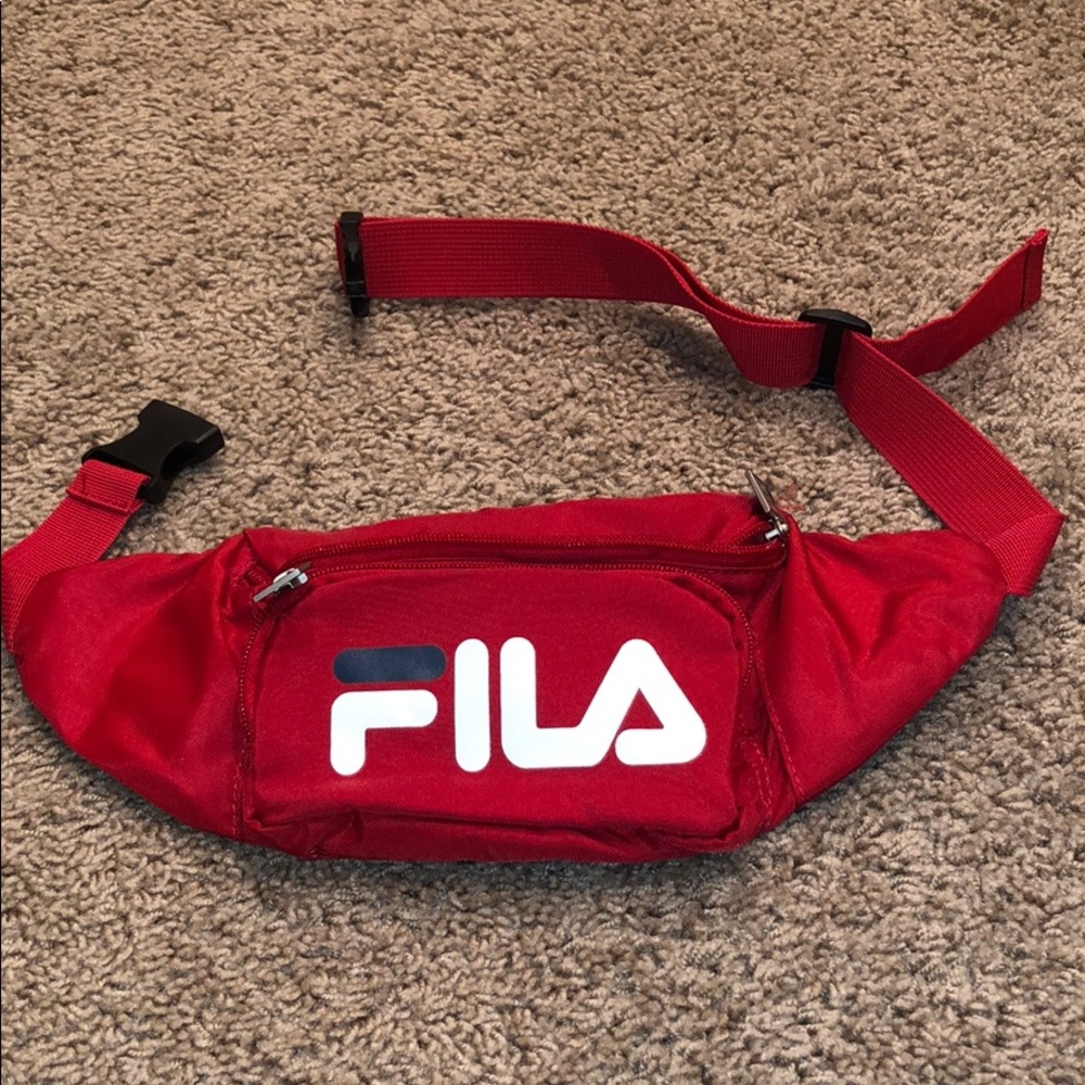 FILA red fanny pack